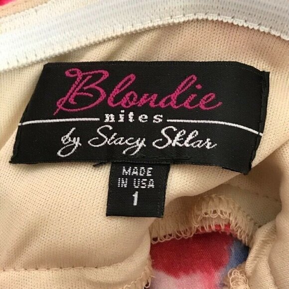 Blondie Nites By Stacy Sklar Gown Dress Pink 1 - Picture 7 of 8